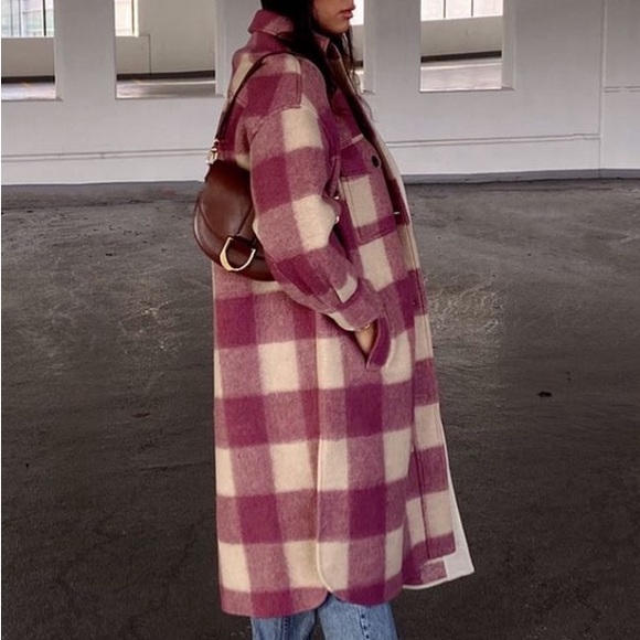 Pink Ripple Shacket M/L - Picture 4 of 5